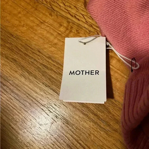 NWT MOTHER Denim The Blissful Ankle Joggers Sweatpants ROSE OF SHARON Pink XL - Picture 8 of 9